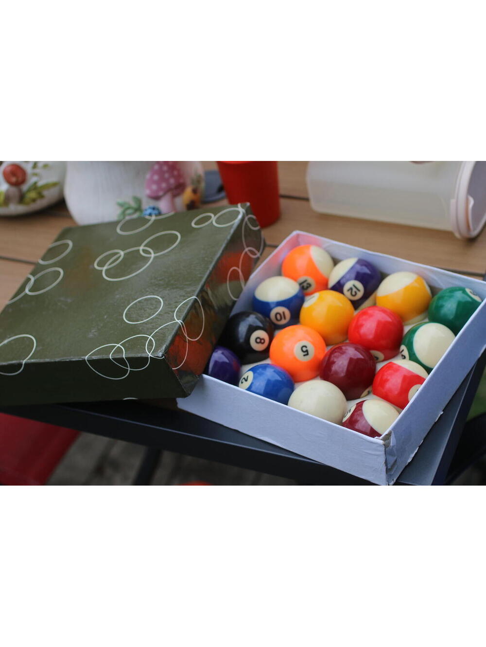 Pool Snooker Billiard Table Balls 2" inch Kelly Pool 16 Ball Set Numbered